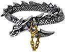 Amazon.com: Dragon's Lure Bangle Bracelet by Alchemy Gothic: Jewelry