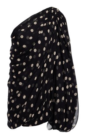 Polka-Dot Asymmetric Mini Dress By Stella Mccartney | Moda Operandi