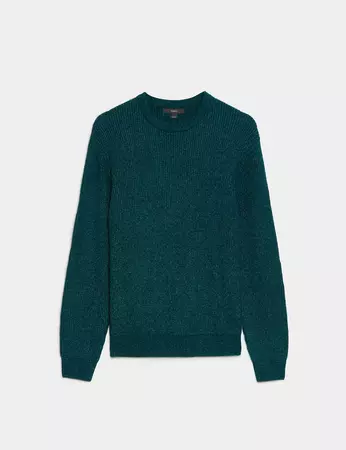 Supersoft Chunky Crew Neck Jumper | M&S Collection | M&S