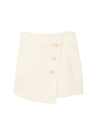 MANGO Tweed skirt