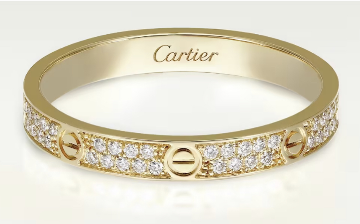 Cartier LOVE RING, SMALL MODEL