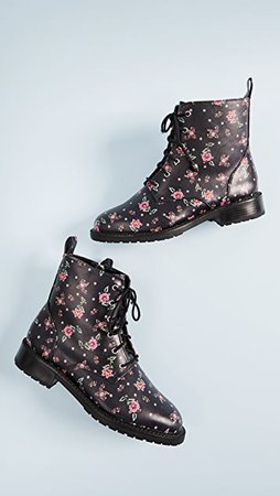Rebecca Minkoff Gerry Floral Combat Boots | SHOPBOP