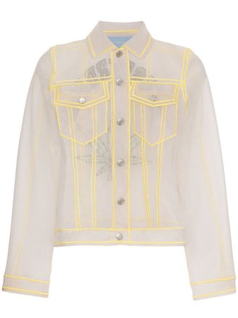Viktor & Rolf Amsterdam embroidered mesh jacket $1,130 - Buy Online AW19 - Quick Shipping, Price
