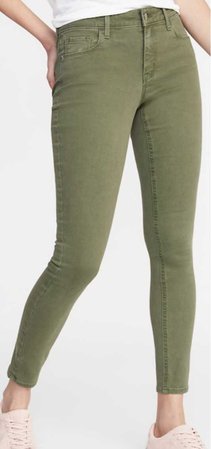 Old Navy Army Green Jeans