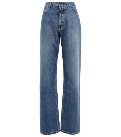 Alaïa - High-rise jeans | Mytheresa