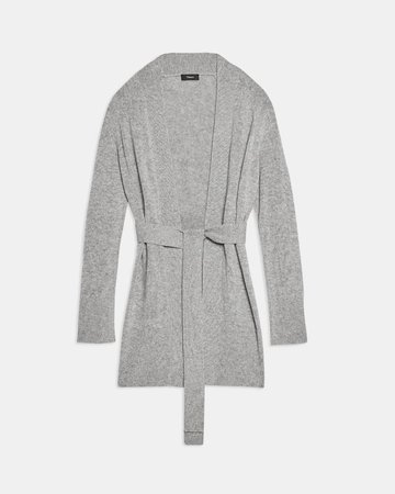 Belted Cardigan in Cashmere