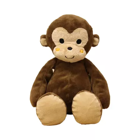 Bedtime Originals Brown Plush Monkey Stuffed Animal - Ollie - Walmart.com