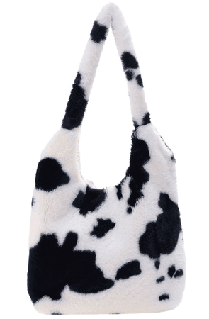 cow fluffy bag