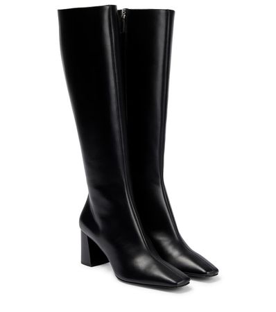 The Row - Leather knee-high boots