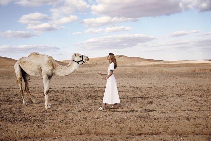 Lauren de Graaf Wears Desert Casual Elegance Lensed by Damon Heath for Lula September 2019 — Anne of Carversville