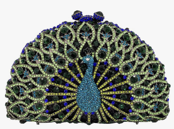 Peacock purse