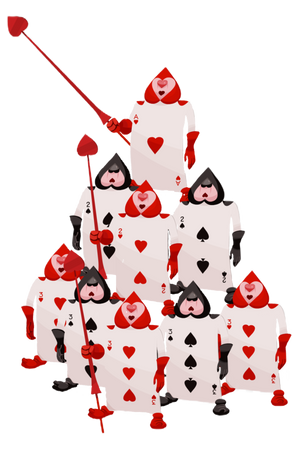 card tower