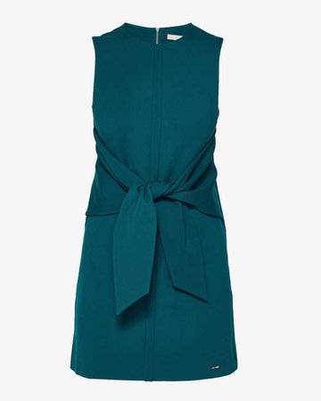 Tie waist dress - Teal | Dresses | Ted Baker UK