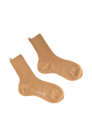 Comme Si THE AGNELLI SOCK - CAMEL
