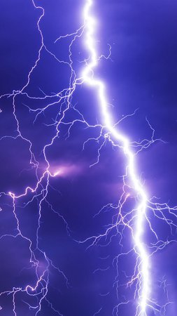 Purple lightning background