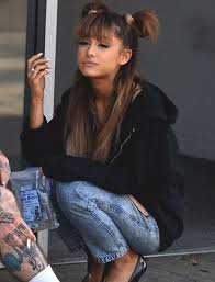 ariana grande two buns hairstyle - Google Search