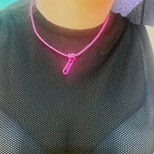 pink zipper necklace - Google Search