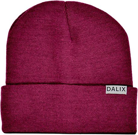 DALIX Cuff Beanie Cap 12" in Neon Pink at Amazon Men’s Clothing store