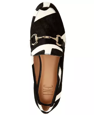 Black White  INC International Concepts I.N.C. Women's Gayyle Loafers, Created for Macy's & Reviews - Slippers - Shoes - Macy's