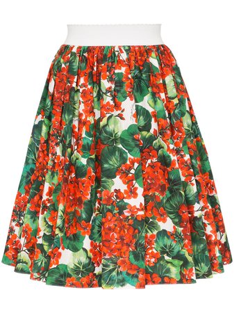 Dolce & Gabbana Portofino Print Skirt | Farfetch.com