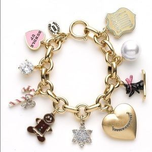 Juicy Couture | Jewelry | Juicy Couture Christmas Charm Bracelet | Poshmark