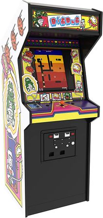 Amazon.com: Quarter Arcades Official Dig Dug 1/4 Sized Mini Arcade Cabinet by Numskull – Playable Replica Retro Arcade Game Machine – Micro Retro Console : Toys & Games