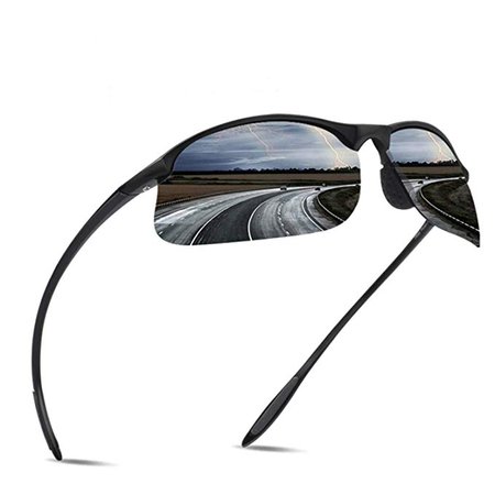 Amazon.com: JULI Polarized Sports Sunglasses for Men Women Tr90 Unbreakable Frame for Running Fishing Baseball Driving MJ8002: Clothing