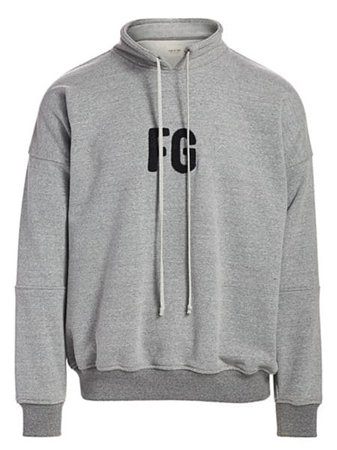 Fear of God - Chenille Embroidered Logo Hoodie - saks.com