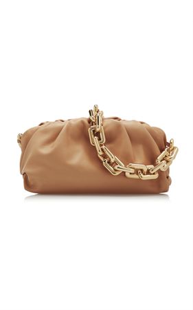 The Chain Pouch Leather Clutch By Bottega Veneta | Moda Operandi