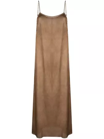 Uma Wang Silk Midi Slip Dress
