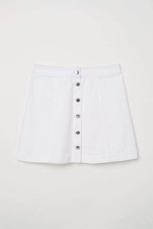 Short Skirt - White