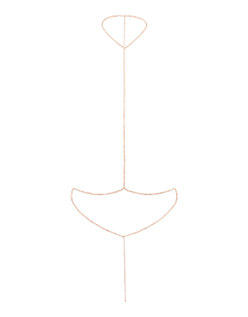 Bougie Bodychain in Rose Gold | By Agent Provocateur New In