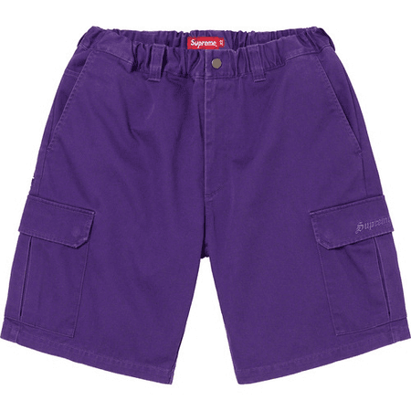 supreme purple jean skate shorts