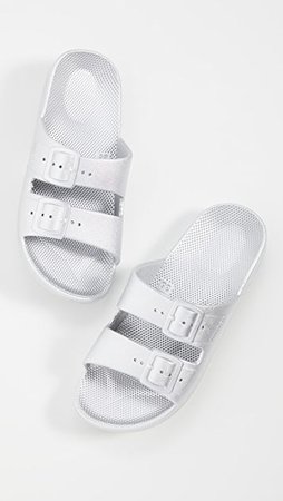 Freedom Moses Moses Two Band Slides | SHOPBOP