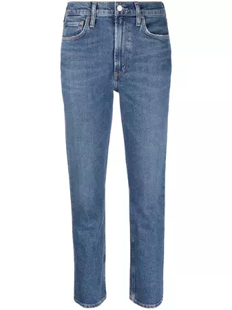 AGOLDE high-rise straight-leg Jeans - Farfetch