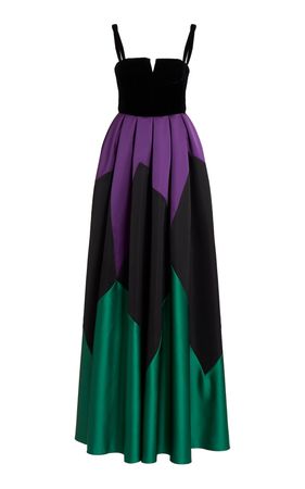 Duchesse & Velvet Gown By Zuhair Murad | Moda Operandi