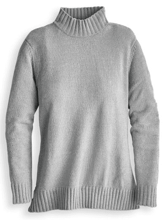 Chenille Mock Neck Sweater | Blair