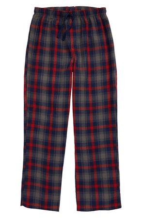 Tucker + Tate Plaid Flannel Pants (Big Boys) | Nordstrom