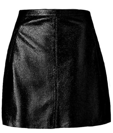 Glamorous Curve Metallic Skirt