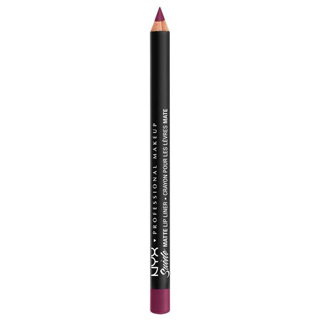 Suede Matte Lip Liner in Girl,Bye | NYX Professional Makeup