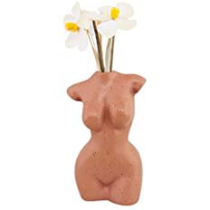 Amazon.com: Body Female Form Power Cute Vase Body Art Modern Décor Boho Decoration Sculpture Bud Vase for Flowers (Brown, Regular) : Home & Kitchen