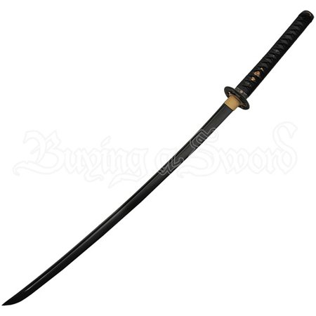 black katana sword