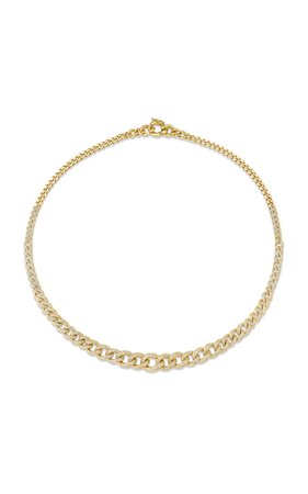 SHAY Adjustable 18K Yellow Gold Diamond Necklace