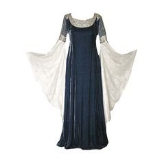 Medieval Dress ❤ liked on Polyvore featuring dresses, medieval, gowns, costumes, medieval dresses