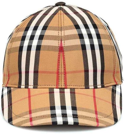 Burberry Vintage Check cotton cap