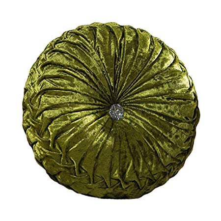 Zituop Home Decorative Round Pumpkin Throw Pillows, 13.8-inch (navy): Home & Kitchen