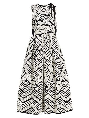 Shop Ulla Johnson Klea Embroidered Midi-Dress | Saks Fifth Avenue