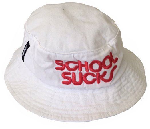 school sucks bucket hat