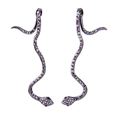 Dangling Snake Earrings