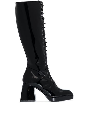Shop Nodaleto Bulla Ward 85mm knee boots with Express Delivery - FARFETCH
